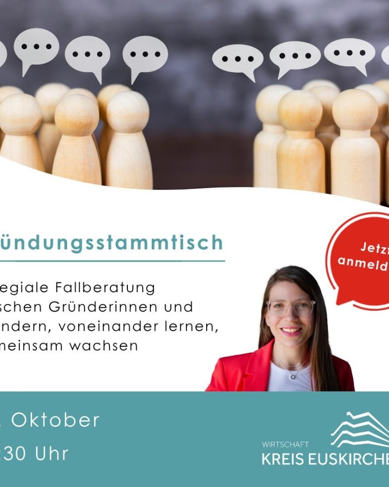 Gr&uuml;ndungsstammtisch: Thema Steuern