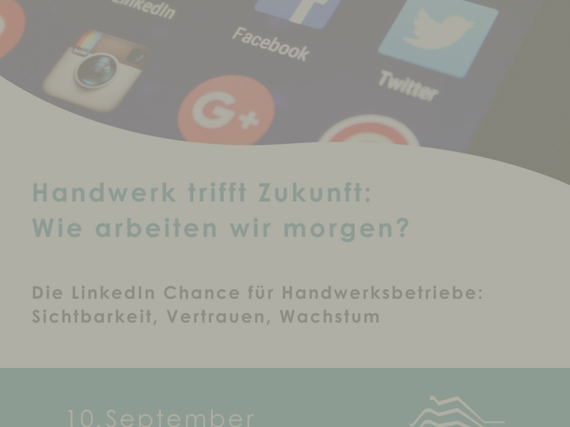 Handwerk trifft Zukunft: Wie arbeiten wir morgen?